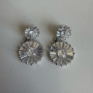 Kate Spade daisy crystal earrings